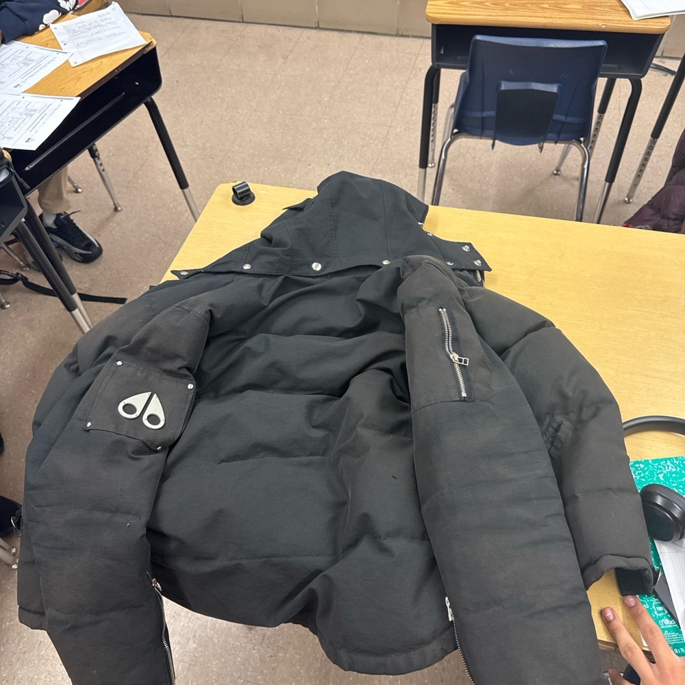 Moose Knuckles Black Jacket